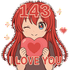 143 - I love you